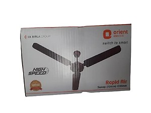 VAISHAAK Traders 1200 Mm Ceiling Fan High Speed (Brown) price in India.