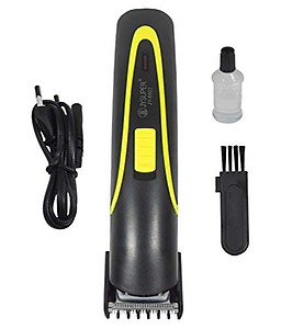 MILAN TRADING Black and Yellow Rechargeable Electric Hair Beard Trimmer for Men and Women price in India.