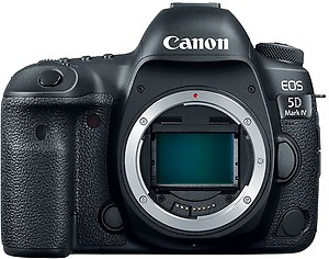 Canon EOS 5D Mark IV DSLR Camera Body (Black) price in India.