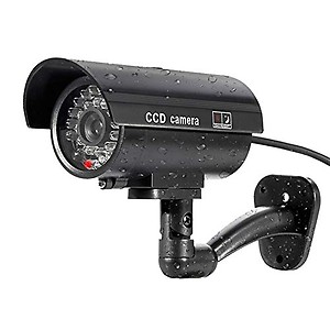 XuBa Fake Dummy Camera Bullet Waterproof Outdoor Indoor Security CCTV Camera Black price in India.