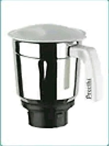 Preethi MGA-515 1 Litre Taper Jar (White), Stainless Steel price in India.