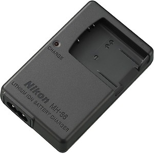 NIKON MH-66 Camera Battery Charger(Black) price in India.