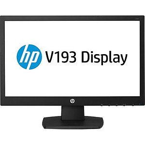 HP V193 G9W86AA 18.5-inch LED Backlit Computer Monitor (Black) VGA price in India.
