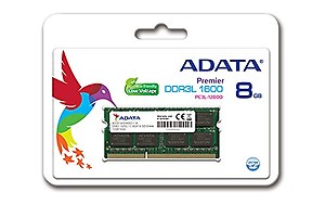 A-DATA ADATA Premier Series 1600MHz DDR3 8GB PC3L-12800 204-Pin Notebook RAM Memory