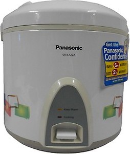Panasonic SR-KA22A 745-Watt Automatic-Jar Cooker/Warmer (White, 5.7l) price in India.