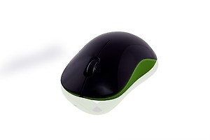 LAPCARE WL100 Optical Wireless Optical Mouse  (USB, Green) price in India.
