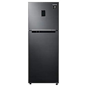 Samsung 314 L 3 Star Inverter Frost Free Double Door Refrigerator (RT34A4533BX/HL, Luxe Black, 2022 Model) price in India.