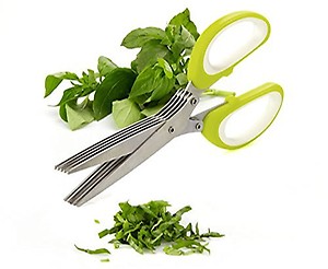Glive's Vegetable Chopper Paper Shredder Cutting Scissor price in India.