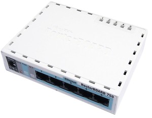 Mikrotik RB/750 Mini-Router price in India.
