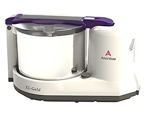 Amirthaa XL Gold 150 Watt Table Top Wet Grinder (2.5 Litre,White) price in India.