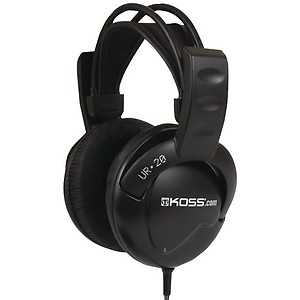 Koss UR-20 Wired Over The Ear Headphone Without Mic (Black) price in India.