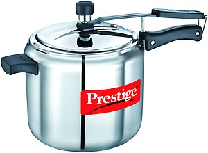 Prestige Nakshatra Alpha 7 L Induction Bottom Pressure Cooker  (Stainless Steel) price in India.
