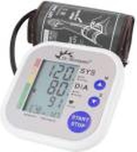 Dr. Morepen B.P. 02 U/A Upper Arm Tubeless Digital Monitor Blood Pressure Machine (White) price in India.