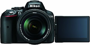 Nikon D5300 (AF-S DX 18-55 mm) DSLR Camera price in India.