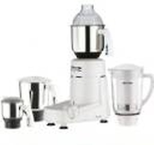Preethi Eco Plus MG 157 mixer grinder, 750 watt, 4 jars includes Super Extractor juicer Jar , White price in India.