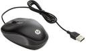 HP G1K28AA USB Travel with 1000 DPI and 3 buttons Wired Optical Mouse  (USB 3.0, USB 2.0, Black) price in India.