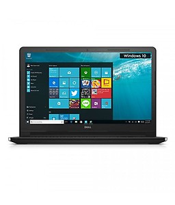 Dell Inspiron 3552 Notebook (Z565162HIN9) (Intel Pentium- 4GB RAM- 500GB HDD- 39.62 cm(15.6)- Windows 10) (Black) price in India.