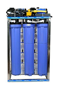 Aqua Health Care 100 LPH Commercial RO Water Purifier Plant, 100 Liter with Auto Shut Off, Full Stainless Steel Body Works Upto 3000 TDS price in India.