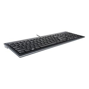Kensington K72357US Slim Type USB Keyboard Compatible with PC or Mac (Black) price in India.