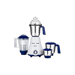 Bajaj Rex Mixer Grinder 750W|3 Mixer Jars|Mixie for Kitchen with Nutri-Pro Feature|Titan Motor-Heavy Duty Grinding|Adjustable Speed Control|Multifunctional Blade System|1 Yr Warranty By Bajaj|White price in India.