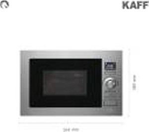 Kaff 28 L Built-in Convection & Grill Microwave Oven  (KB4A, Silver, Black) price in India.