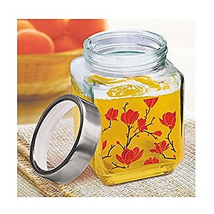 Treo By Milton Cube Storage Glass Jar, Set of 3, 310 ml Each, Transparent | Airtight | Multipurpose Jar | Easy to Handle… price in India.