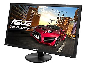 ASUS VP278H Gaming Monitor - 27&quot; FHD (1920x1080), 1ms, Low Blue Light,dual HDMI and D-sub ports,Plus 2-Watt stereo speakers,Flicker Freee Time Monitor price in India.