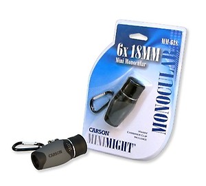 Carson MiniMight 6x18mm Pocket Monocular
