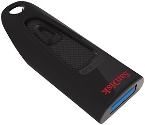 Sandisk Ultra USB 3.0 Flash Drive 16gb Upto 100mbps price in India.