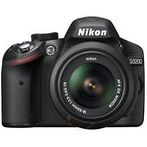 NIKON D3200 (Body only) DSLR Camera  (Black) price in India.