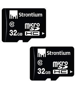 STRONTIUM 32 GB MICRO SD MEMORY CARD CLASS 10 price in India.