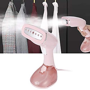 Garment Steamer, Handheld Triple Anti?Dry Design Clothes Steam Brush, 7 Holes 250ml Practical for Home Travel price in India.