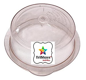 Trishays Shop4All Small Jar (400 ml) Mixer Grinder with Rubber Gasket for Mixer Grinder (Clear, Diameter: 9.2 cm) price in India.