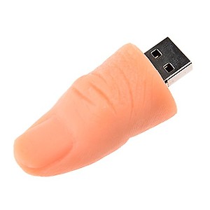 Quace 32 GB Finger Shaped Fancy USB Pen Drive price in India.