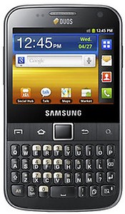 Samsung Galaxy Y Pro Duos B5512 (Metallic Black)( Transcend 8 GB Memory Card ) price in India.