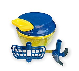 Handy and Compact Chopper with 3 Blades for Effortlessly Chopping Vegetables and Fruits for Your Kitchen price in India.