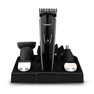 Impex Gk 402 8-In-One Professional Multi Grooming And Trimmer Kit (Black), Men price in India.