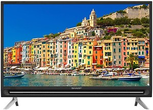 Sharp E88 81 cm (32 inch) HD Ready LED Smart Android Based TV  (32SA4500X) price in India.