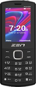 Zen ATOM 201 Dual SIM Features Phone price in India.