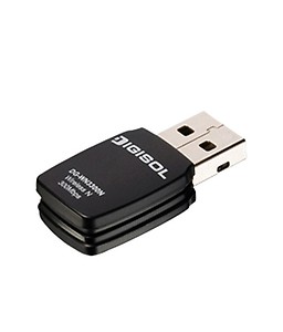 DIGISOL 802.11n 300Mbps Wireless USB Adapter DG-WN3300N (H/W Ver. D1) price in India.