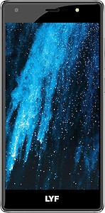 Lyf Water F1S Dual Sim 4G VoLTE Smartphones with 3000 mAh Battery (Grey, 3GB RAM, 32GB ROM) price in India.
