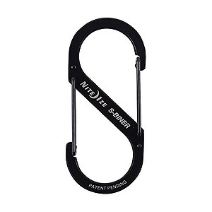 Nite Ize Size-4 S-Biner Dual Carabiner, Stainless-Steel price in India.