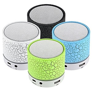 ROBOTUX Rechargeable Wireless Bluetooth Speaker with Led (Colour May Vary) price in India.