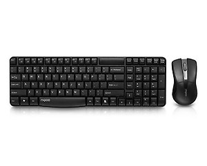 Rapoo X1800 Wireless Keyboard and Mouse Combo (Black) price in India.