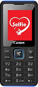 Ziox Z 23 Zelfie Dual SIM Feature Phone ( Blk-Grey ) price in India.