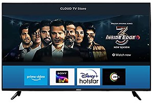 AKAI 108 cm (43 inch) Full HD LED Smart TV, AKLT43S-DFS6T AKAI 108 cm (43 inch) Full HD LED Smart TV, AKLT43S DFS6T price in India.