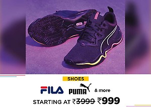 Branded Shoes starts @ Rs.299