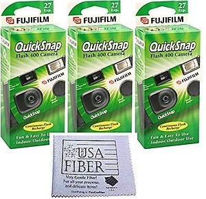 Fujifilm QuickSnap Flash 400 Disposable 35mm Camera price in India.