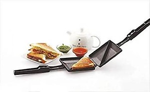 TEEZEDD Sandwich Toaster Easy Grill Non Stick cookware Hand Toaster