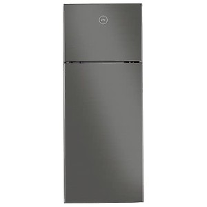 Godrej 234 L 2 Star Frost Free Inverter Double Door Refrigerator (RT EONALPHA 250B 25 RI JT ST, Jet Steel, Upto 24 day Farm Freshness) price in .